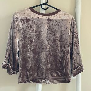 Berksha velvet top